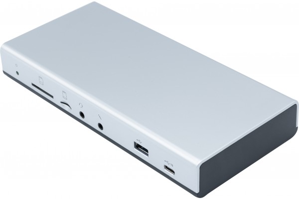 USB-C DisplayLink Dock HMDI DVI Audio LAN 3xUSB-A 3xUSB-C