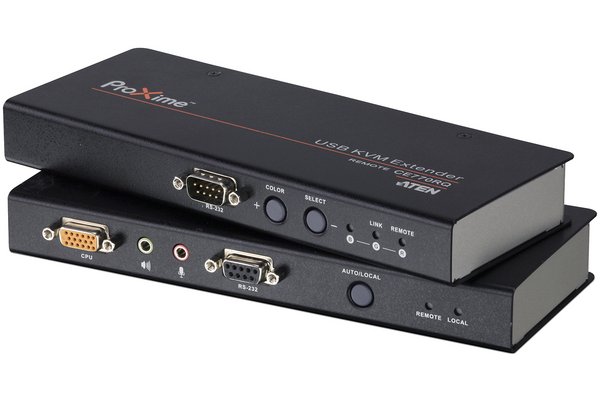 Aten CE770 VGA/USB/AUDIO/RS232 CAT5 kvm extender 300M