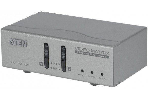 ATEN VS0202 Audio/Video Matrix- 2 in 2 out