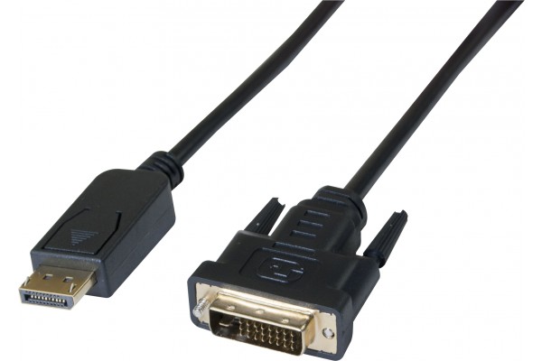 Displayport 1.1 to DVI D cord- 1.80 m