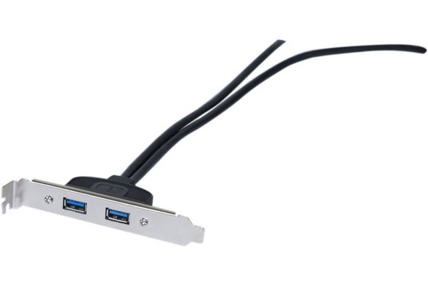 USB3.0 Slot Bracket- 2 Ports