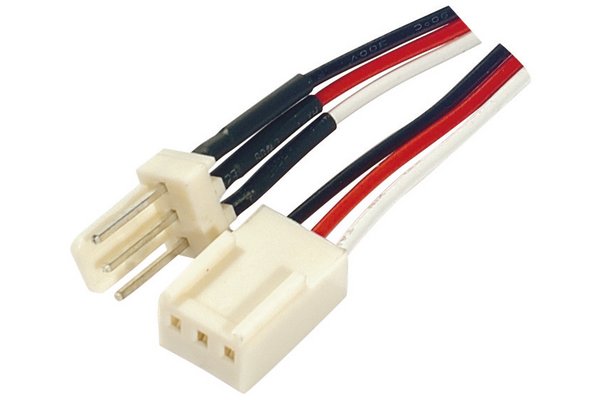 Power extension cable for fan with 3 pins- 45 cm