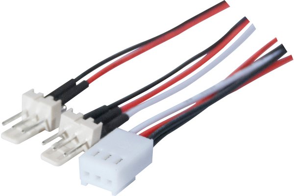 Power splitter cable for fan with 3 pins-45 cm