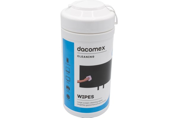 DACOMEX Box of 150 big screen wipes