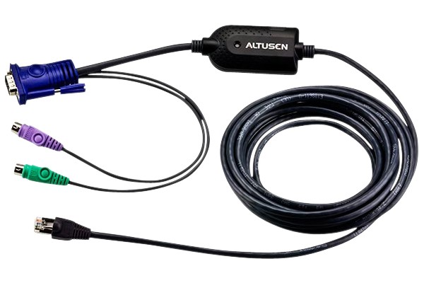 PS/2 - VGA to Cat5e/6 KVM Adapter Cable (CPU Module)