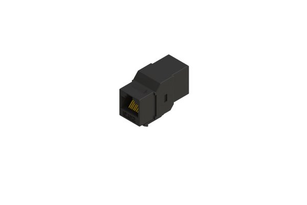 Category 6 Panel Mount Inline Coupler - Shielded