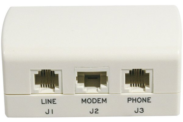 French Telephone Plug- Master ADSL Filter