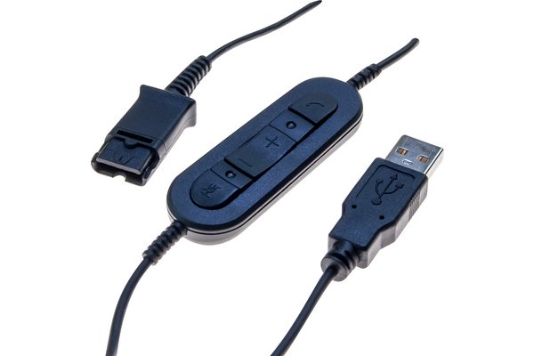 Dacomex uc usb adaptor cable with plt qd( optimize for skype