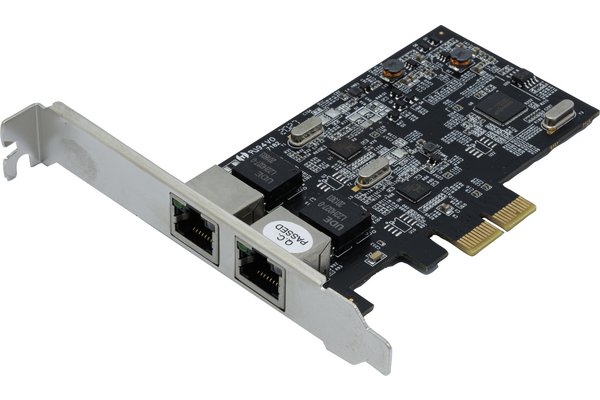 DEXLAN Dual PCI-Express Gigabit Ethernet Adapter LP