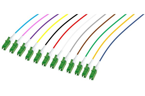 Pigtail OS2 lc/apc lszh 12 connectors- 2 m