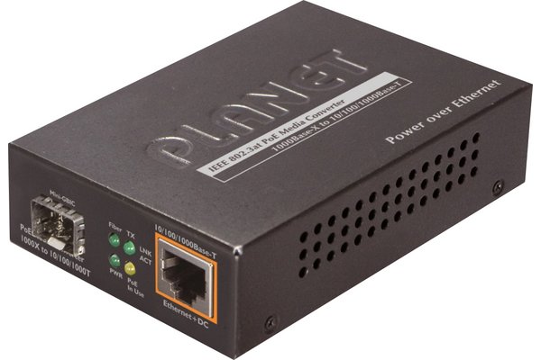 PLANET GTP-805A Gigabit PoE Converter 802,3af-SFP