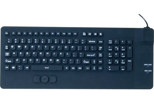 IP68 compact keybord with trackpad