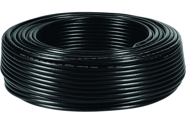 Tv/sat PATC17 cable - outdoor black 100 m