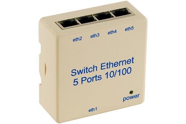 5-port Ethernet switch 10/100