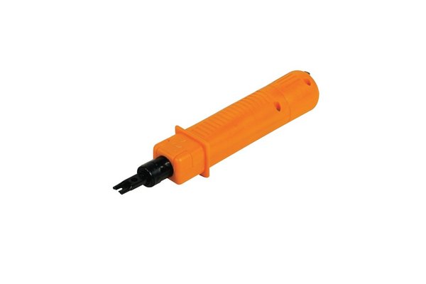Impact and punch down tool for110 terminal block