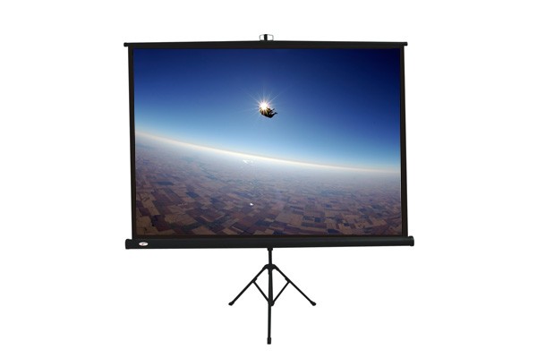 Tripod screen for video projector 1:1 70