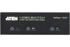 2-Port VGA Switch with Audio & RS-232