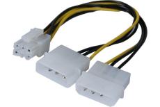 Molex to PCI Express 6-pin power adapter cable
