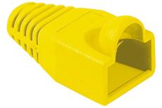 Sleeves for RJ45 Plugs 5,5 mm - Bag of 10 Yellow