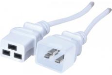 C20 to C19 power cord White- 3 m