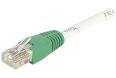 Cat6 RJ45 crossover Patch cable S/FTP grey - 10 m