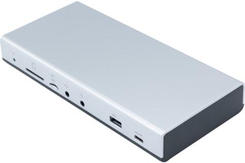 USB-C DisplayLink Dock HMDI DVI Audio LAN 3xUSB-A 3xUSB-C