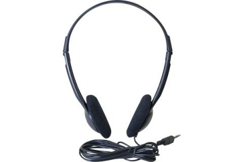 Stereo headset with 3,5 mm jack- Black