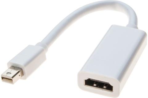 Mini DisplayPort 1.1 to HDMI Converter Plastic housing