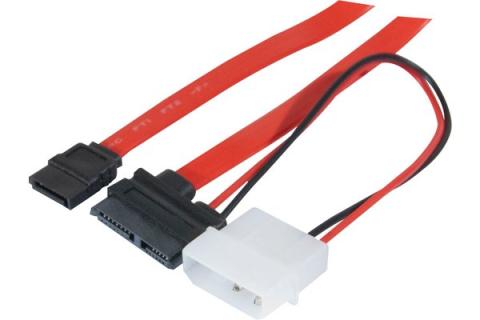 Sata Adapter for CD/DVD Slim Drive with Power Supply