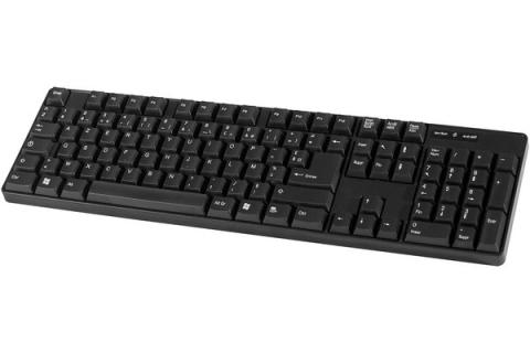 Dacomex USB + PS/2 Basic Keyboard- Black