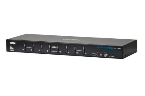 8-Port USB DVI Dual Link KVM Switch with Audio