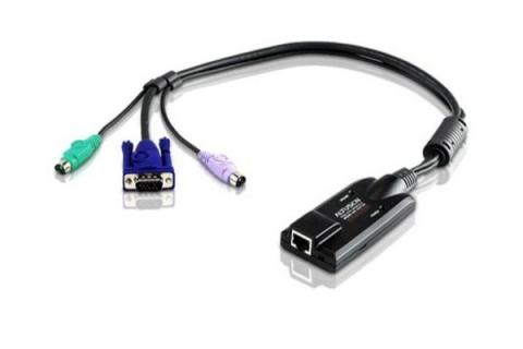 PS/2 VGA KVM Adapter with Composite Video Support - KA7120 VGA/PS2 50M