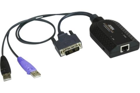 USB - DVI to Cat5e/6 KVM Adapter Cable (CPU Module)