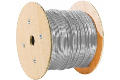 S/ftp CAT7 stranded 26AWG cable pvc grey - 305M