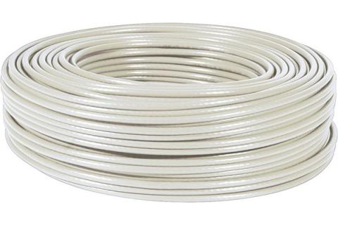 F/UTP cat.6a stranded-wire cable LSZH Grey- 100 m