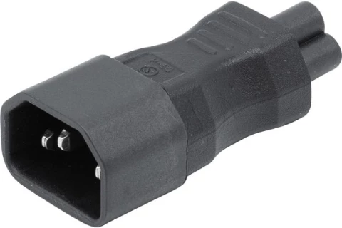 Iec C14 / iec C5 adaptator