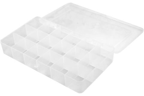 STORAGE BOX WITH 18 SPACES