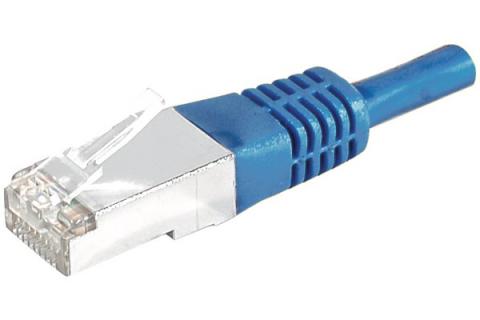 Cat6 RJ45 Patch cable S/FTP blue - 1,5 m