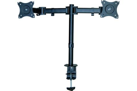 DACOMEX Desk mount - 2 monitors D27-100CG-2, clamp and grommet base