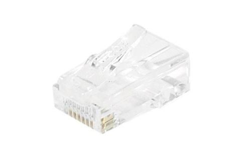 Modular Plug RJ45 Cat.6 UTP for Solid Wire cable Bag of 10