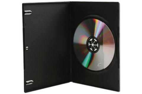 BLACK SLIM DVD CASE PACK 10