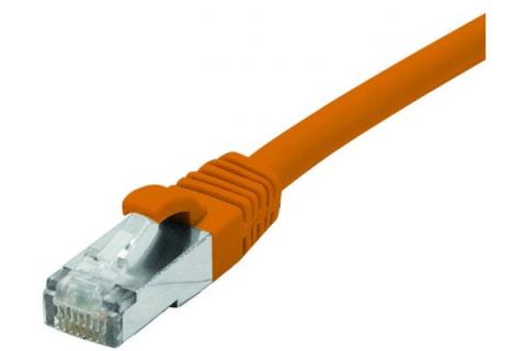 DEXLAN Cat6A RJ45 Patch cable S/FTP LSZH snagless orange - 3 m
