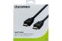 DACOMEX High Speed HDMI cable with Ethernet - 5 m