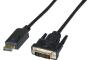 DACOMEX DisplayPort 1.1 to DVI-D cable - 1.8 m
