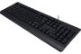 Basic qwerty usb keyboard black with  symbol