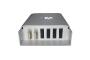 Fiber optic distribution box - 2 SC duplex adapters