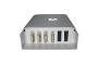 Fiber optic distribution box - 4 SC duplex adapters