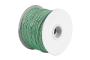 F/UTP cat.6a stranded-wire cable LSZH Green- 100 m