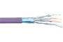 Dexlan f/ftp CAT6A solid cable purple lszh cpr dca - 305M