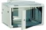 DEXLAN 6U Wall mount cabinet 2-part 19   depth 550 mm (grey)